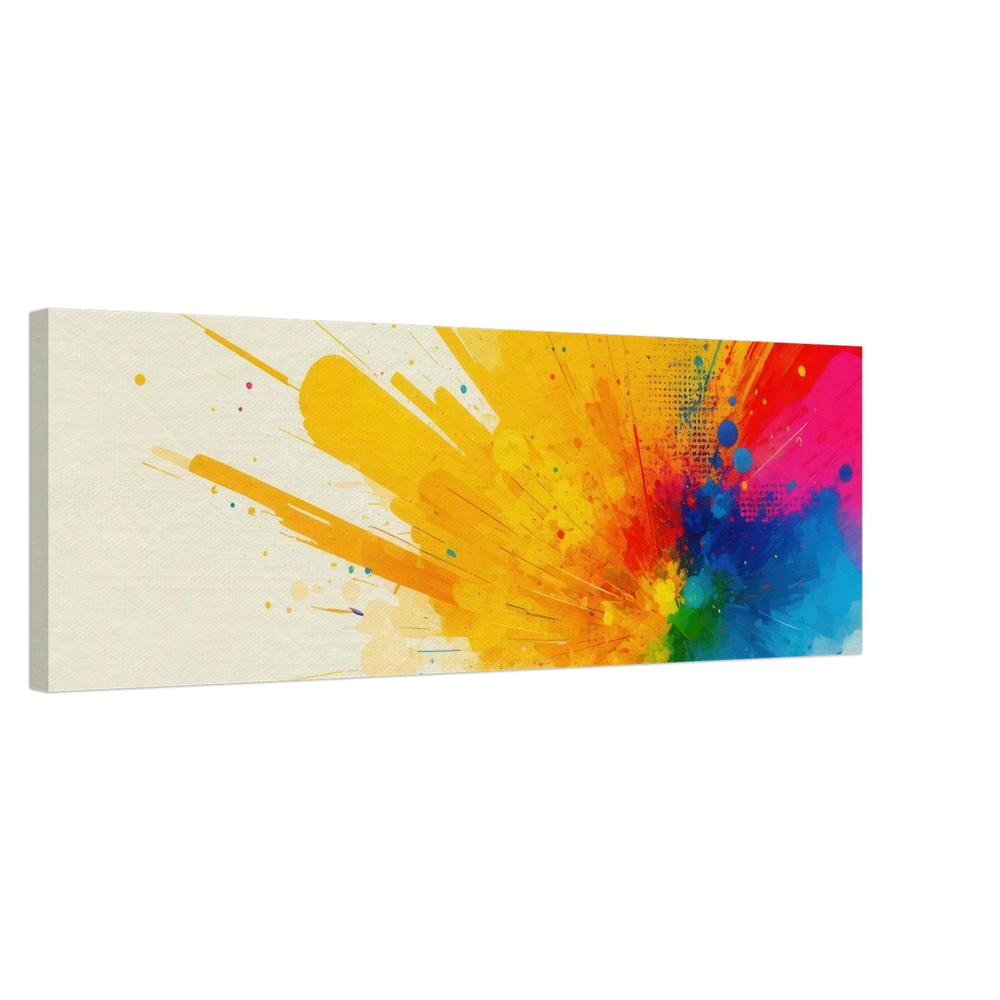 Wandbild explosion der farben abstraktes kunstwerk fuer dein zuhause in verschiedenen groessen