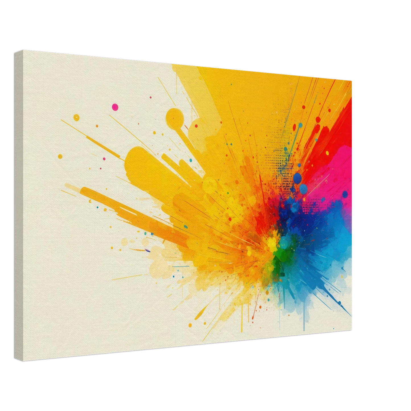 Wandbild explosion der farben abstraktes kunstwerk fuer dein zuhause in verschiedenen groessen