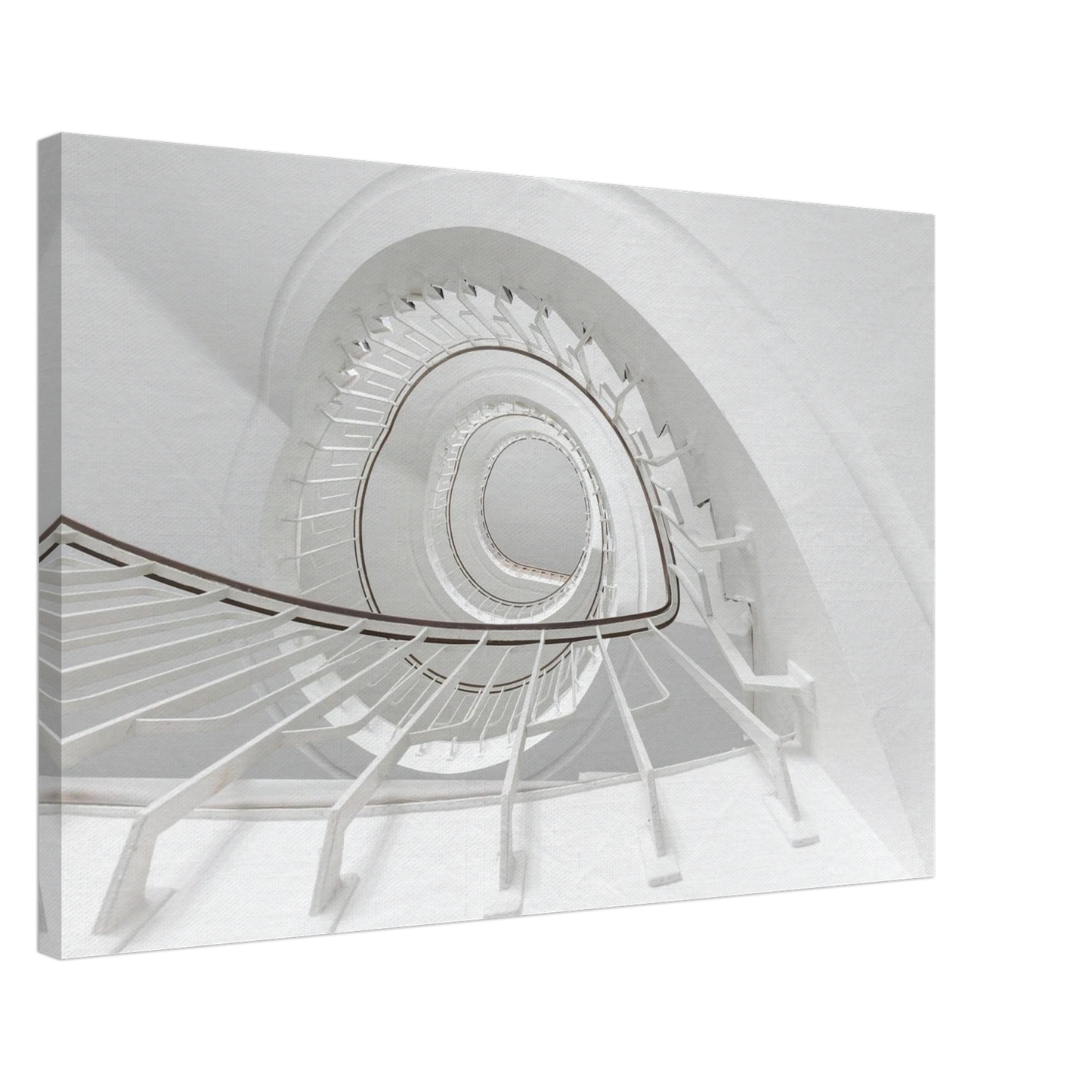 Wandbild minimalistisches spiral treppenhaus zeitlose eleganz fuer ihr zuhause