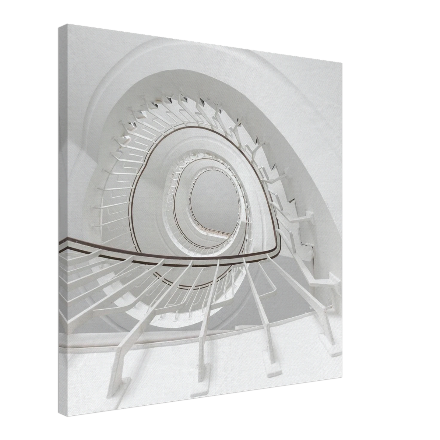 Wandbild minimalistisches spiral treppenhaus zeitlose eleganz fuer ihr zuhause