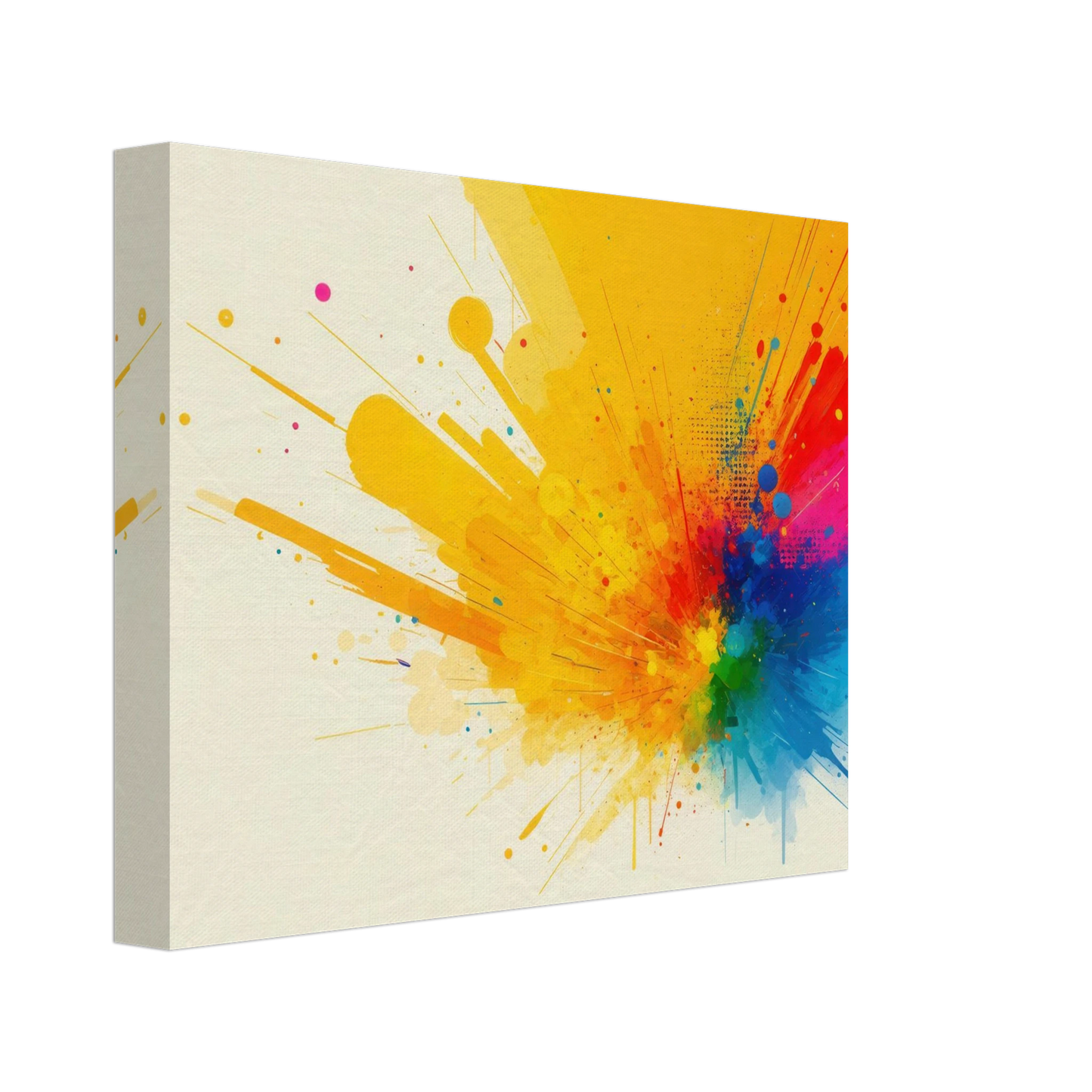 Wandbild explosion der farben abstraktes kunstwerk fuer dein zuhause in verschiedenen groessen