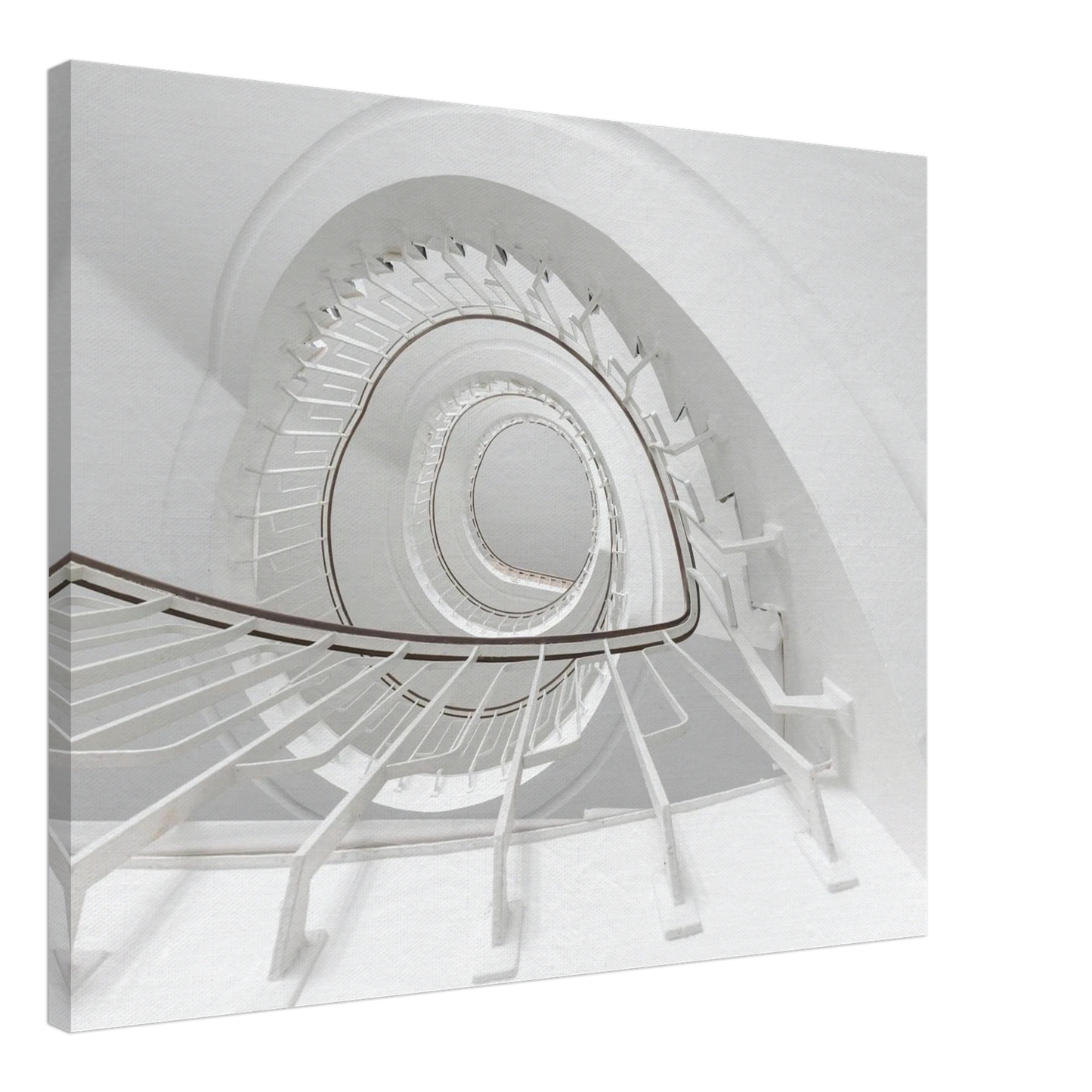 Wandbild minimalistisches spiral treppenhaus zeitlose eleganz fuer ihr zuhause