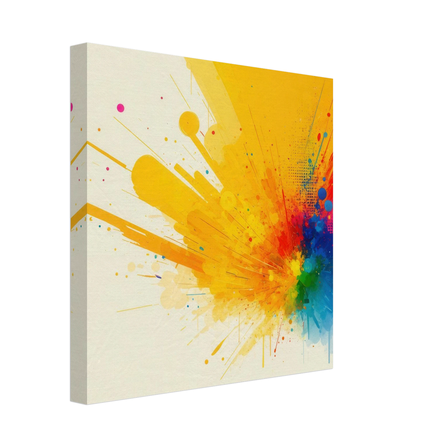 Wandbild explosion der farben abstraktes kunstwerk fuer dein zuhause in verschiedenen groessen