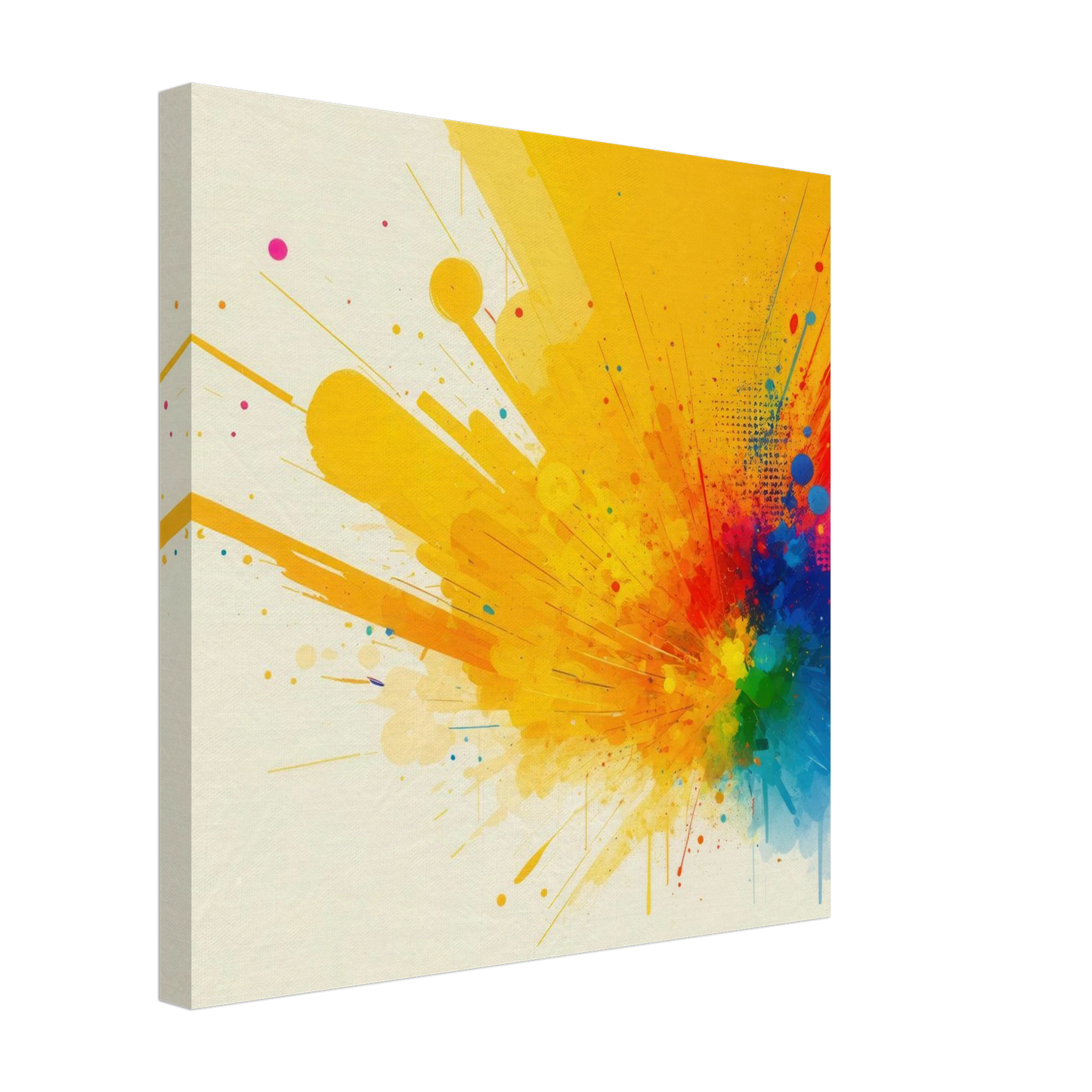 Wandbild explosion der farben abstraktes kunstwerk fuer dein zuhause in verschiedenen groessen