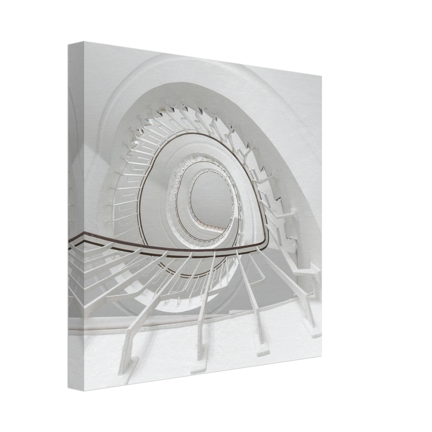 Wandbild minimalistisches spiral treppenhaus zeitlose eleganz fuer ihr zuhause