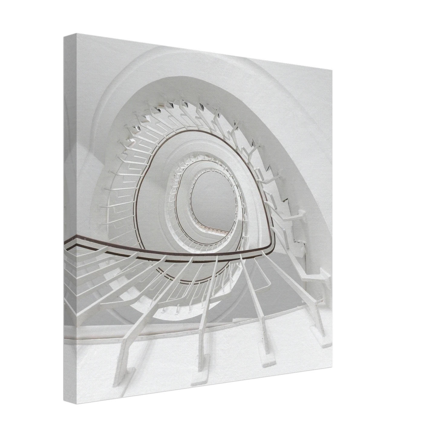 Wandbild minimalistisches spiral treppenhaus zeitlose eleganz fuer ihr zuhause