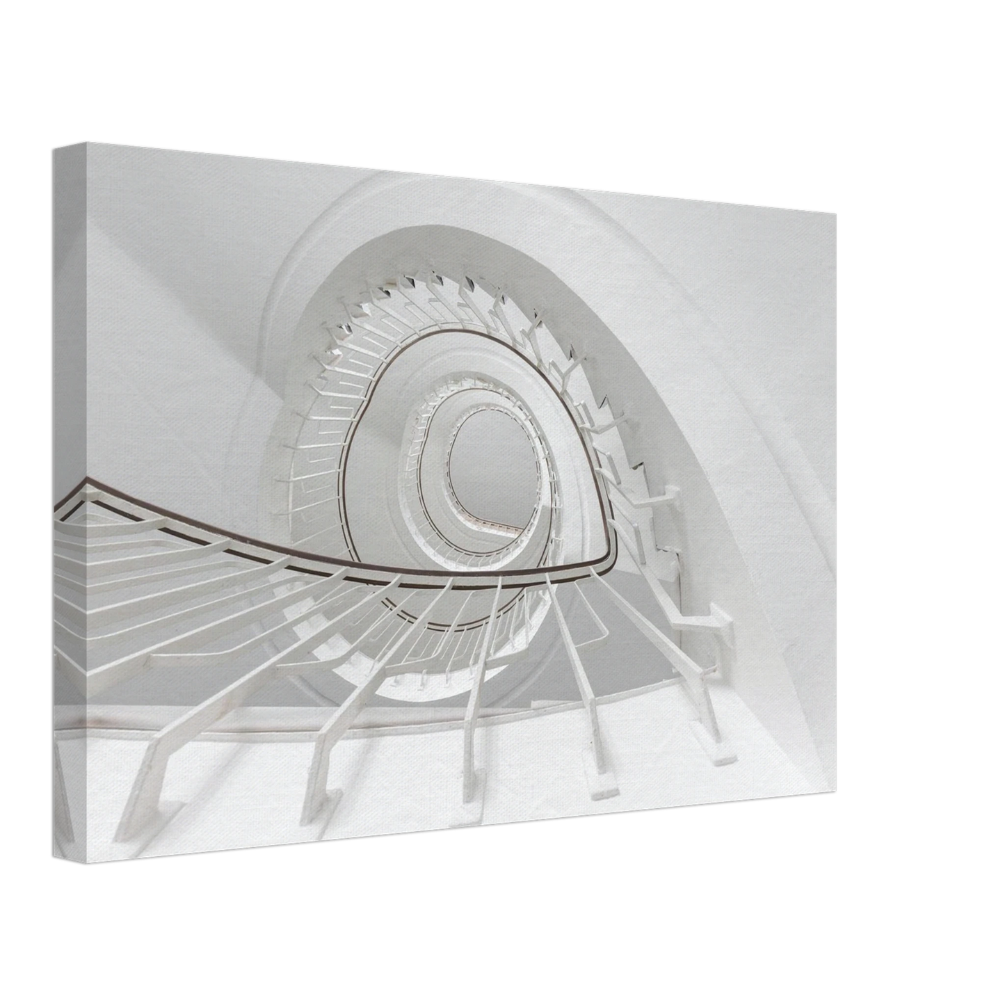 Wandbild minimalistisches spiral treppenhaus zeitlose eleganz fuer ihr zuhause