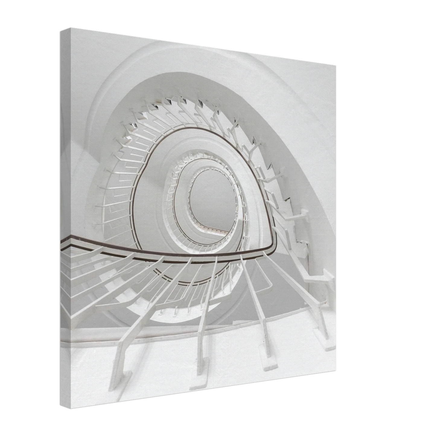 Wandbild minimalistisches spiral treppenhaus zeitlose eleganz fuer ihr zuhause
