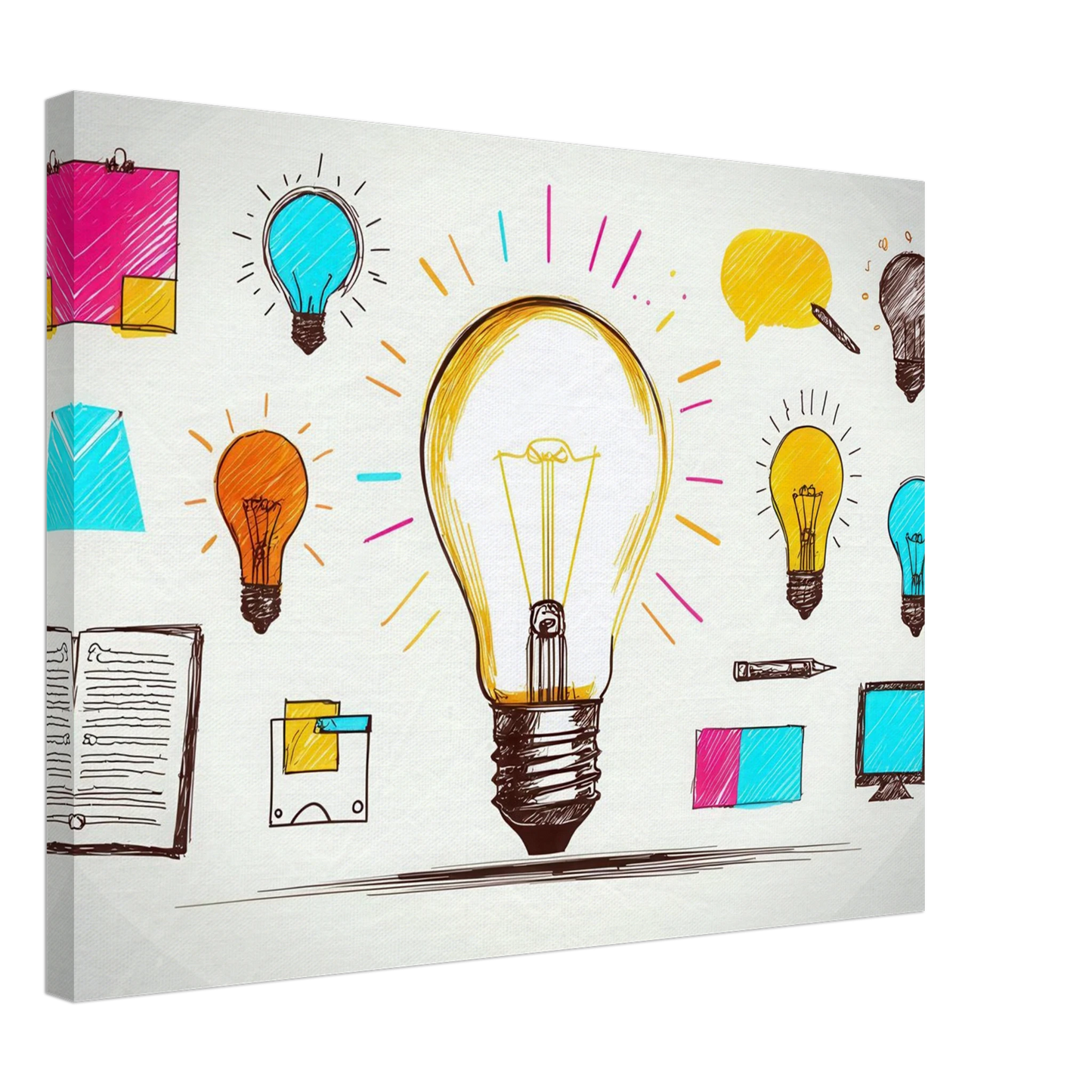 Wandbild pop art skizzen brillante ideen in lebendigen farben dein kreativer akzent fuer jeden raum