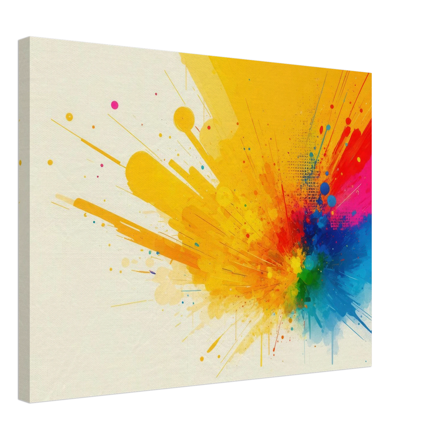 Wandbild explosion der farben abstraktes kunstwerk fuer dein zuhause in verschiedenen groessen