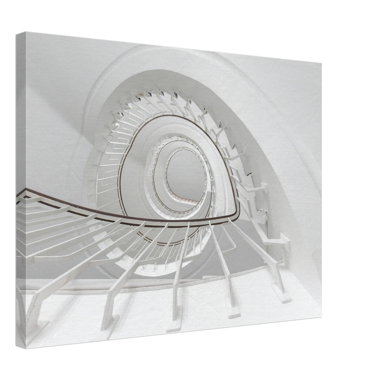 Wandbild minimalistisches spiral treppenhaus zeitlose eleganz fuer ihr zuhause