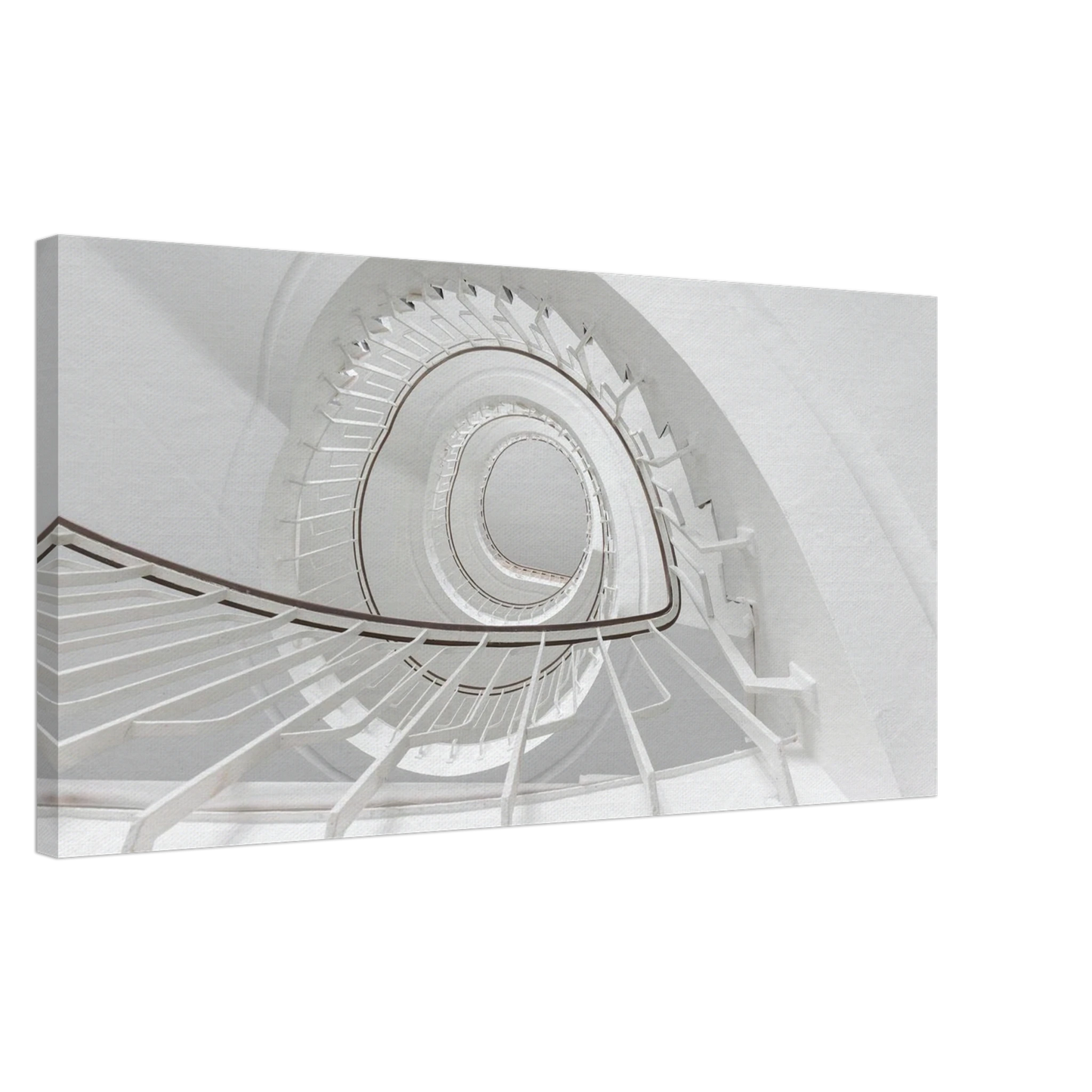 Wandbild minimalistisches spiral treppenhaus zeitlose eleganz fuer ihr zuhause