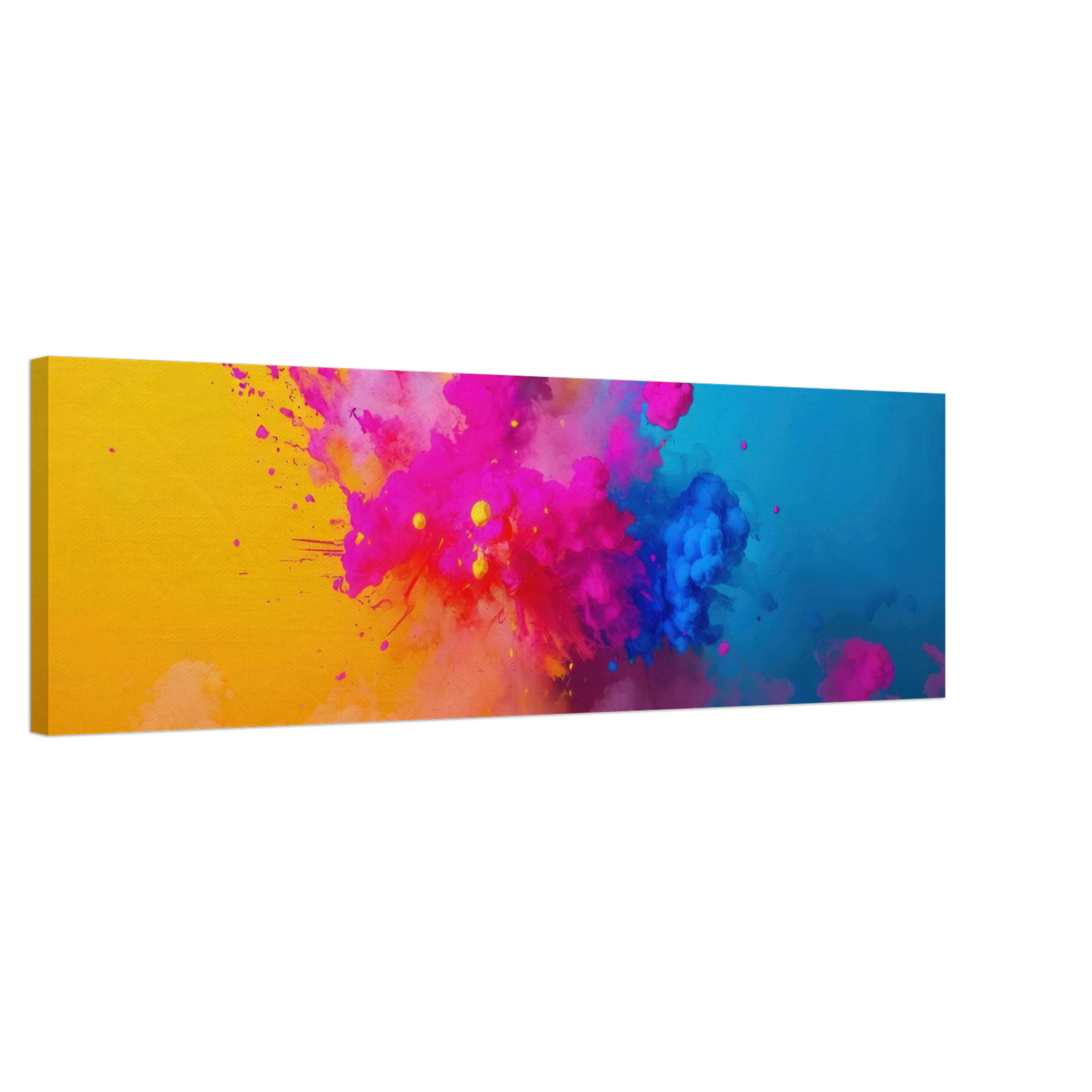 Wandbild explosive farben lebendige abstraktion fuer ihr zuhause in vielen groessen