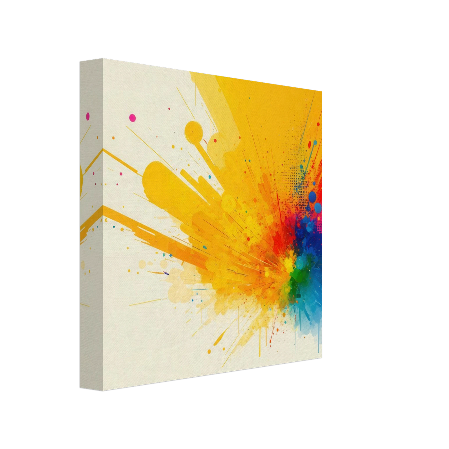 Wandbild explosion der farben abstraktes kunstwerk fuer dein zuhause in verschiedenen groessen