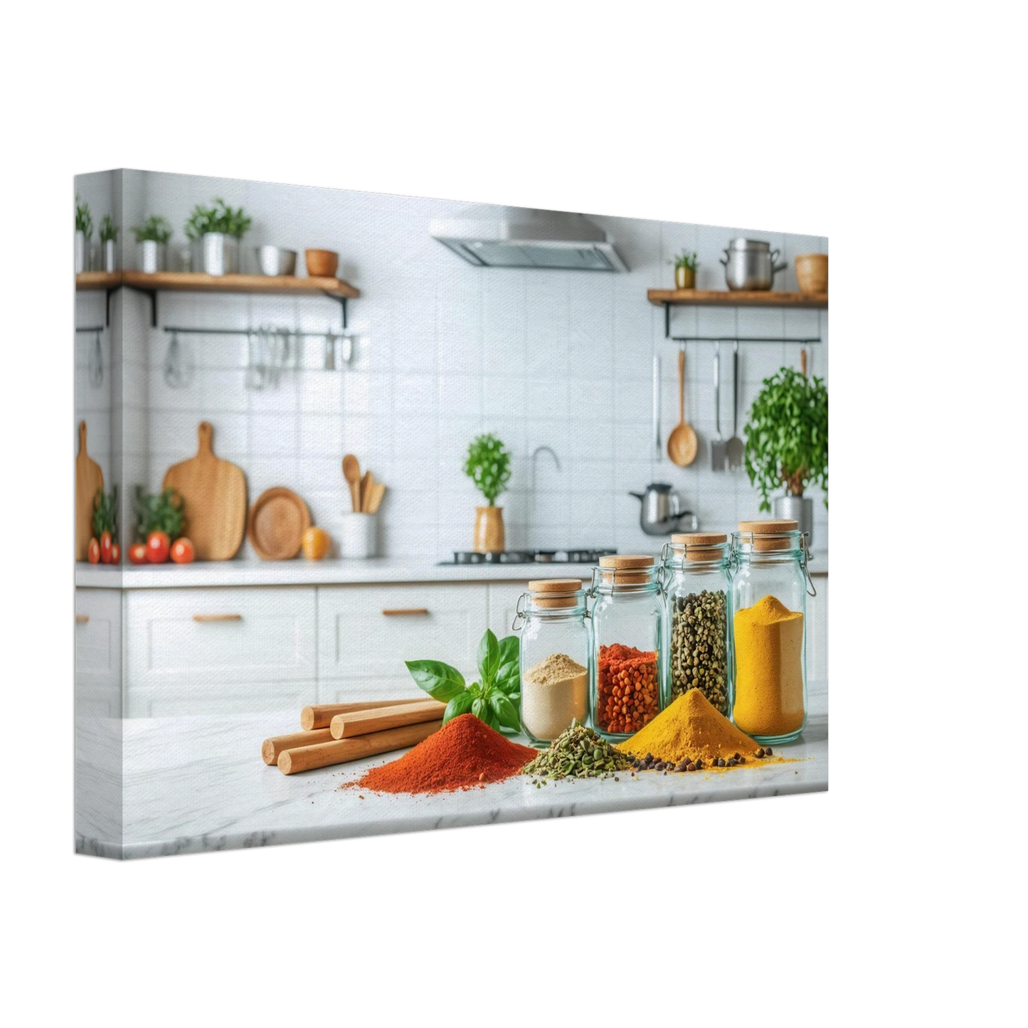 Wandbild lebendige gewuerze ein fest fuer die sinne in ihrer kueche