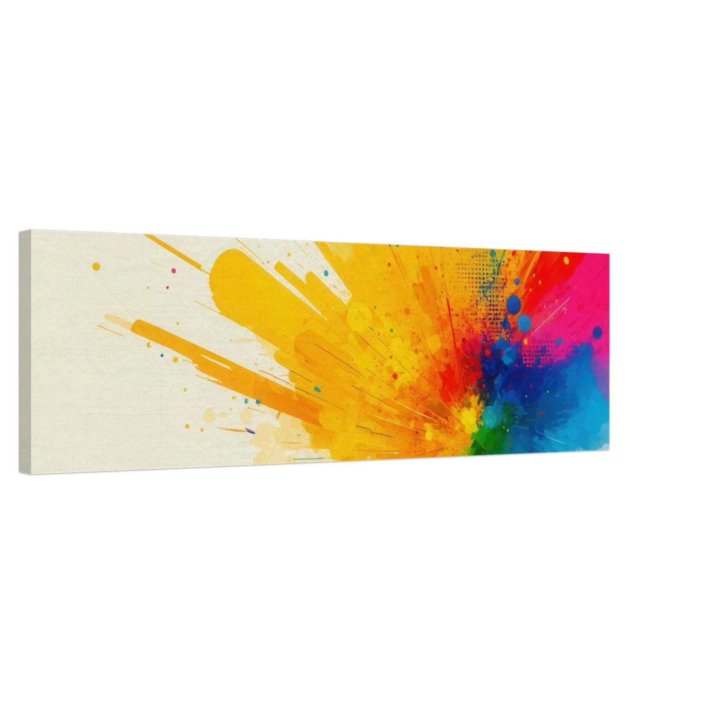 Wandbild explosion der farben abstraktes kunstwerk fuer dein zuhause in verschiedenen groessen