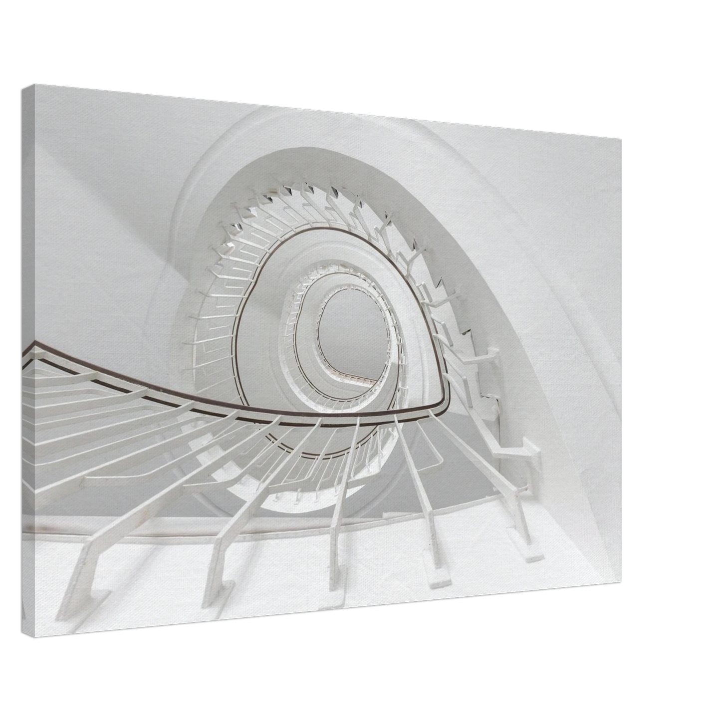 Wandbild minimalistisches spiral treppenhaus zeitlose eleganz fuer ihr zuhause
