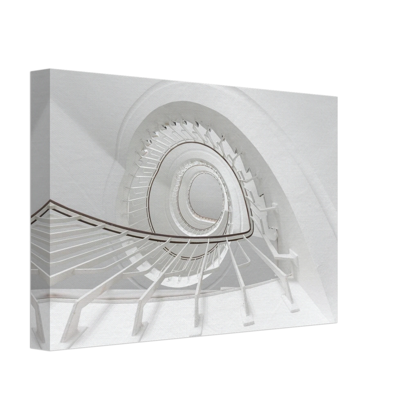 Wandbild minimalistisches spiral treppenhaus zeitlose eleganz fuer ihr zuhause