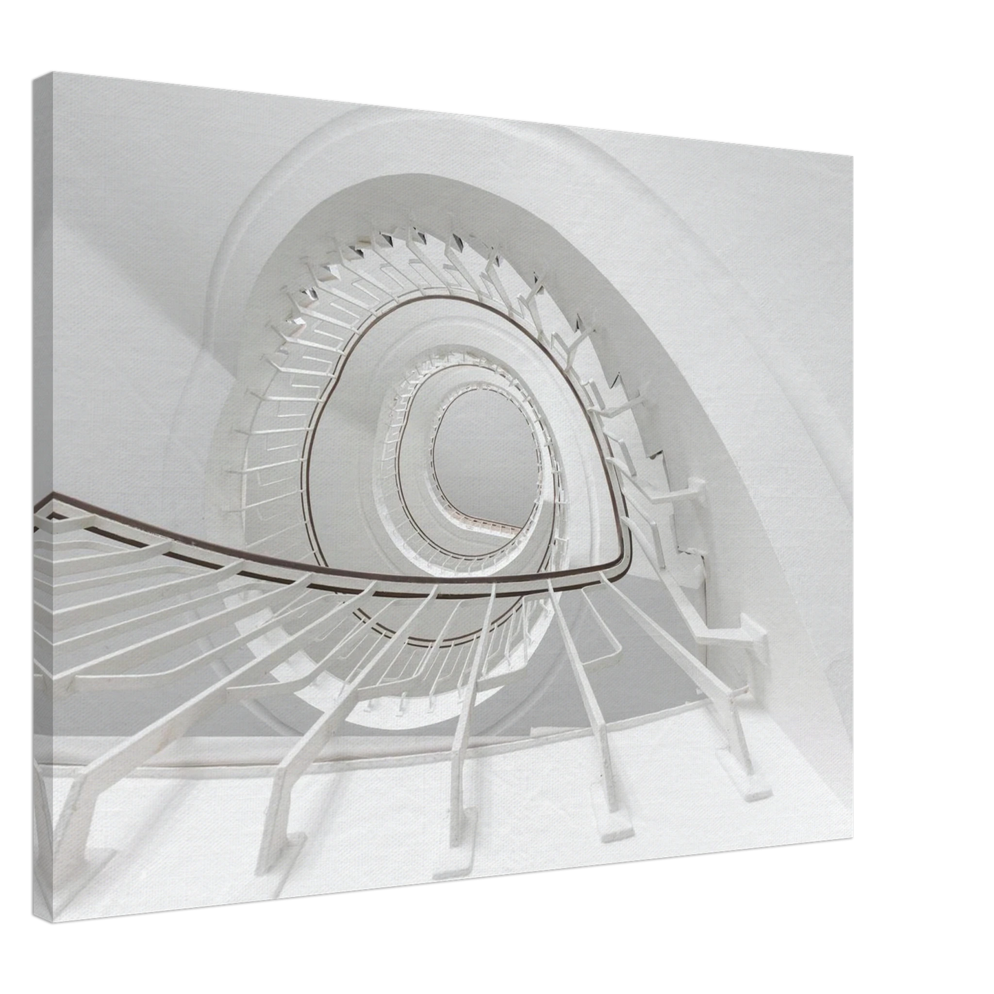 Wandbild minimalistisches spiral treppenhaus zeitlose eleganz fuer ihr zuhause