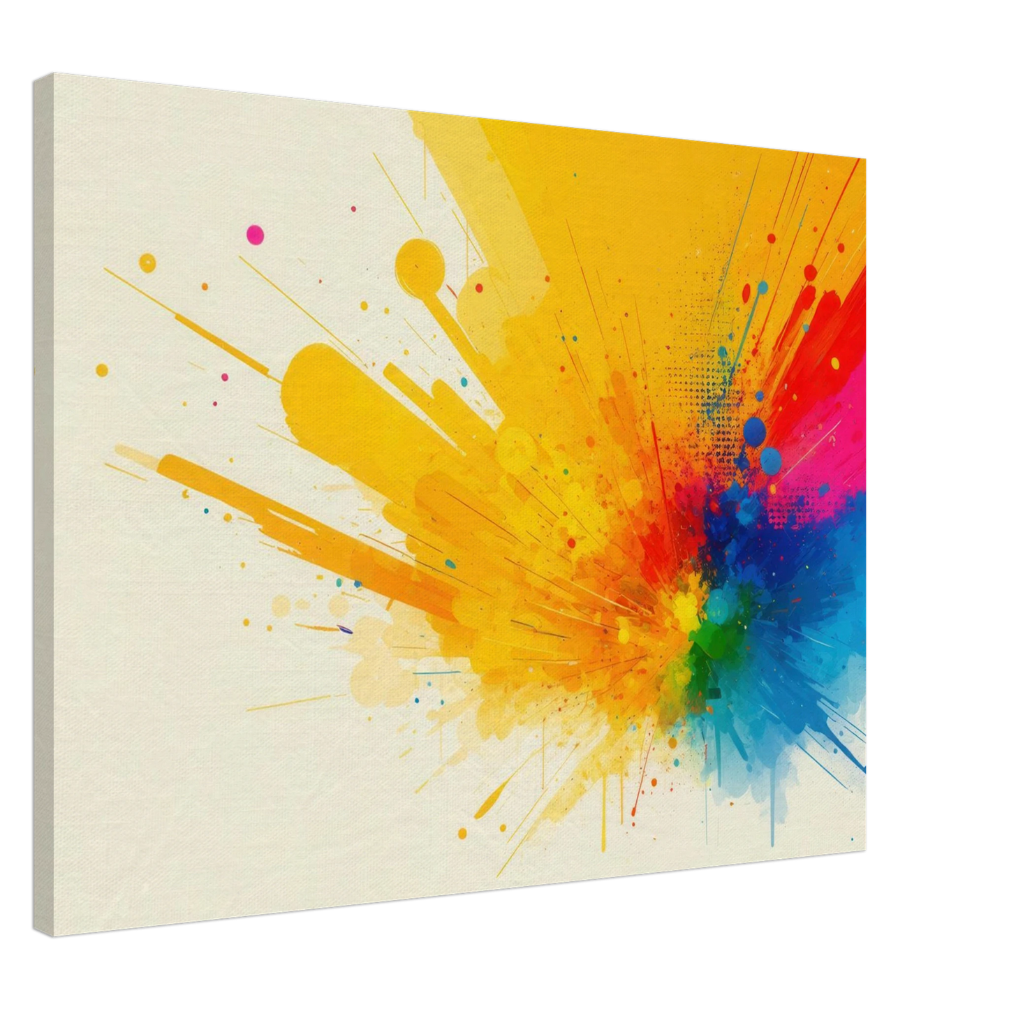 Wandbild explosion der farben abstraktes kunstwerk fuer dein zuhause in verschiedenen groessen