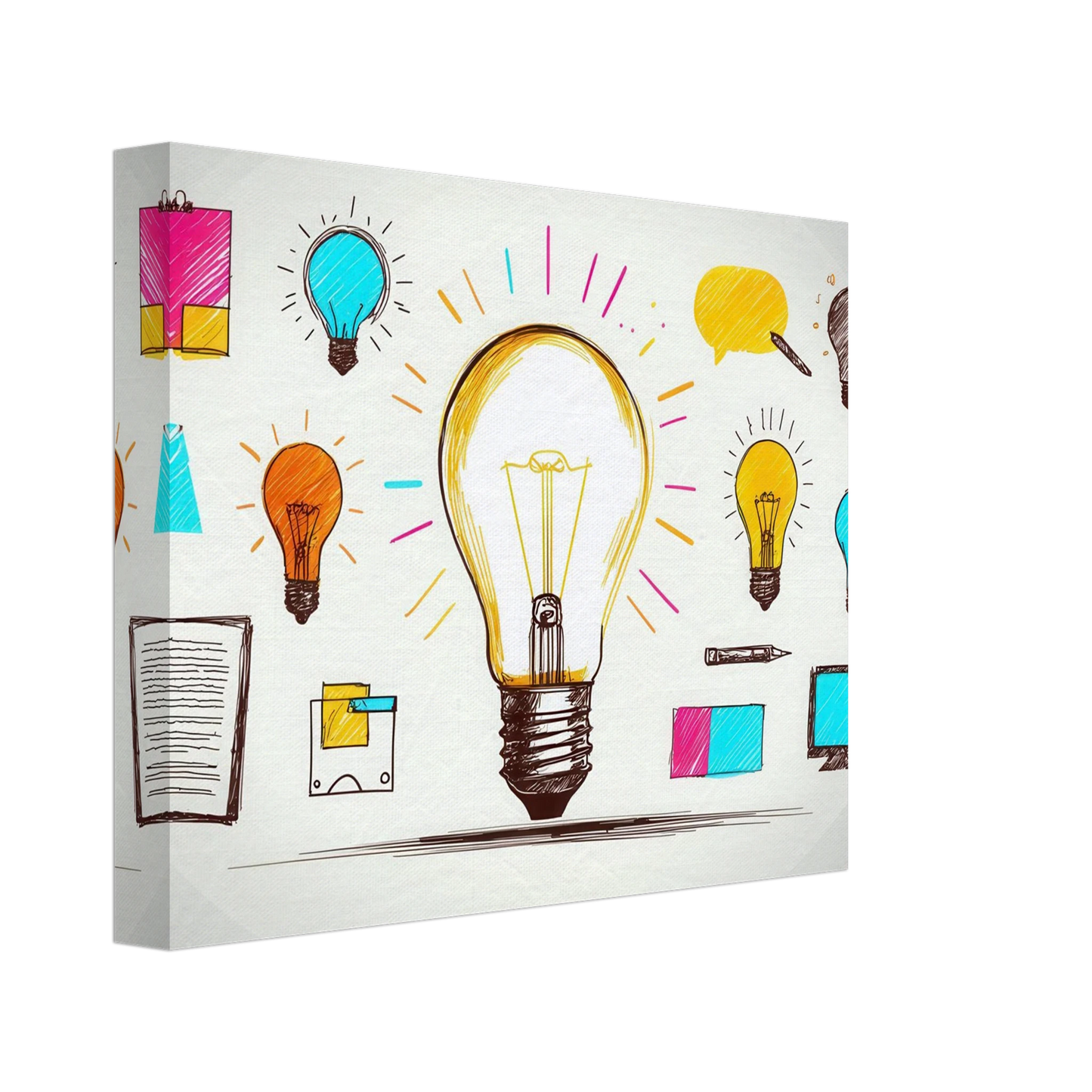 Wandbild pop art skizzen brillante ideen in lebendigen farben dein kreativer akzent fuer jeden raum
