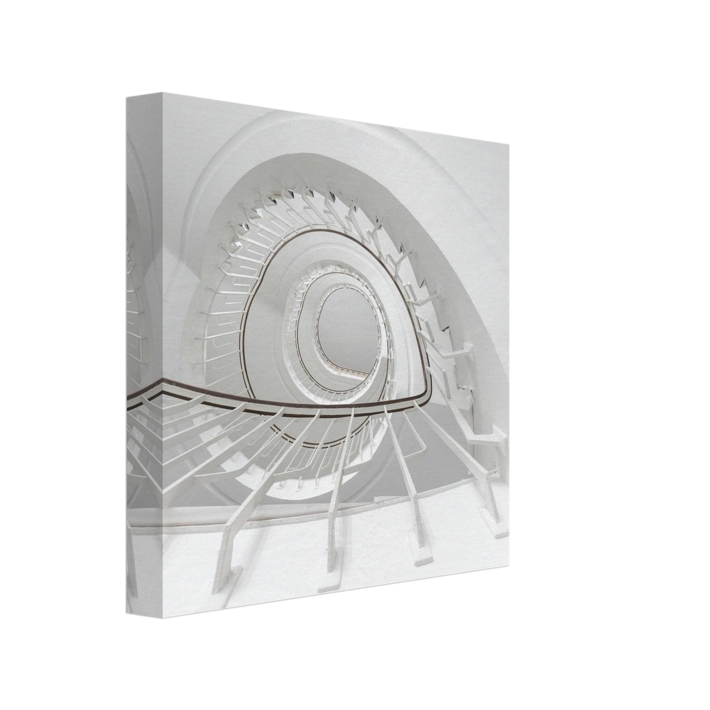 Wandbild minimalistisches spiral treppenhaus zeitlose eleganz fuer ihr zuhause