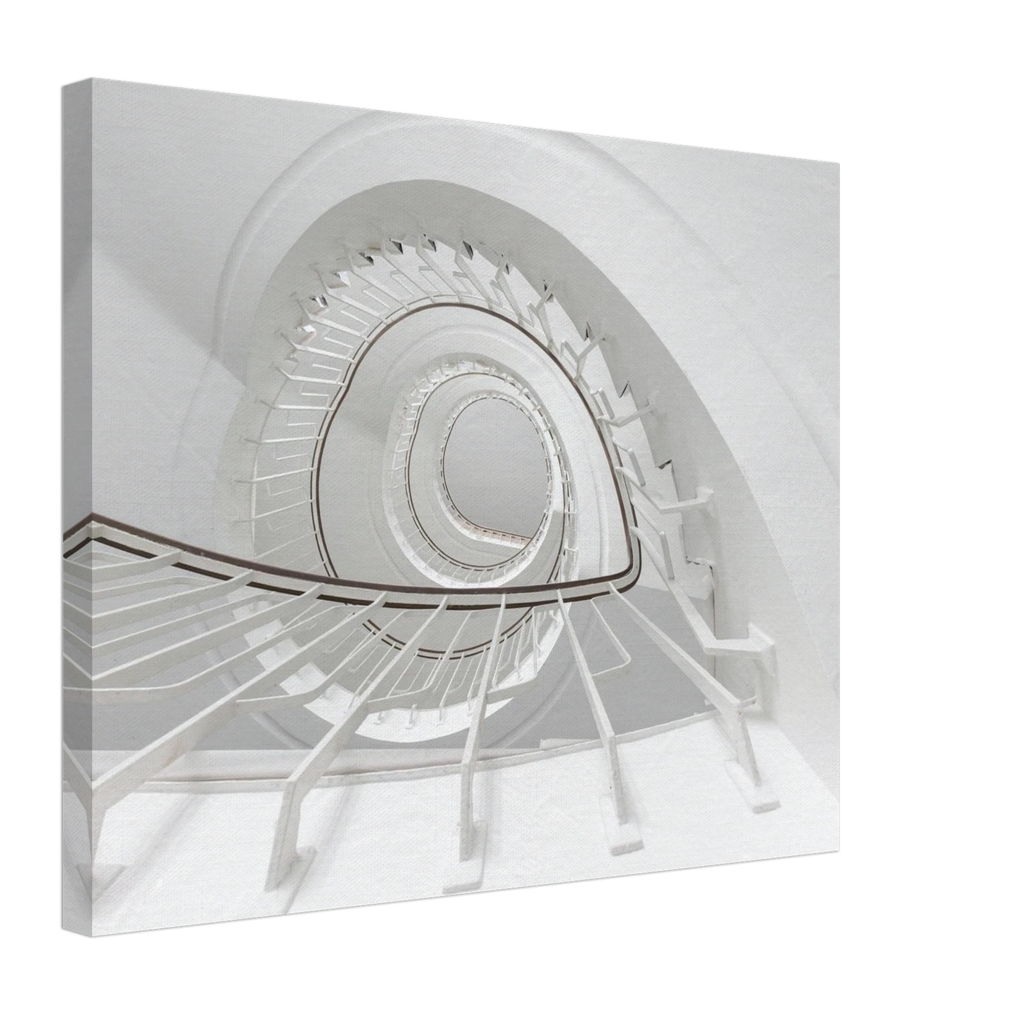Wandbild minimalistisches spiral treppenhaus zeitlose eleganz fuer ihr zuhause