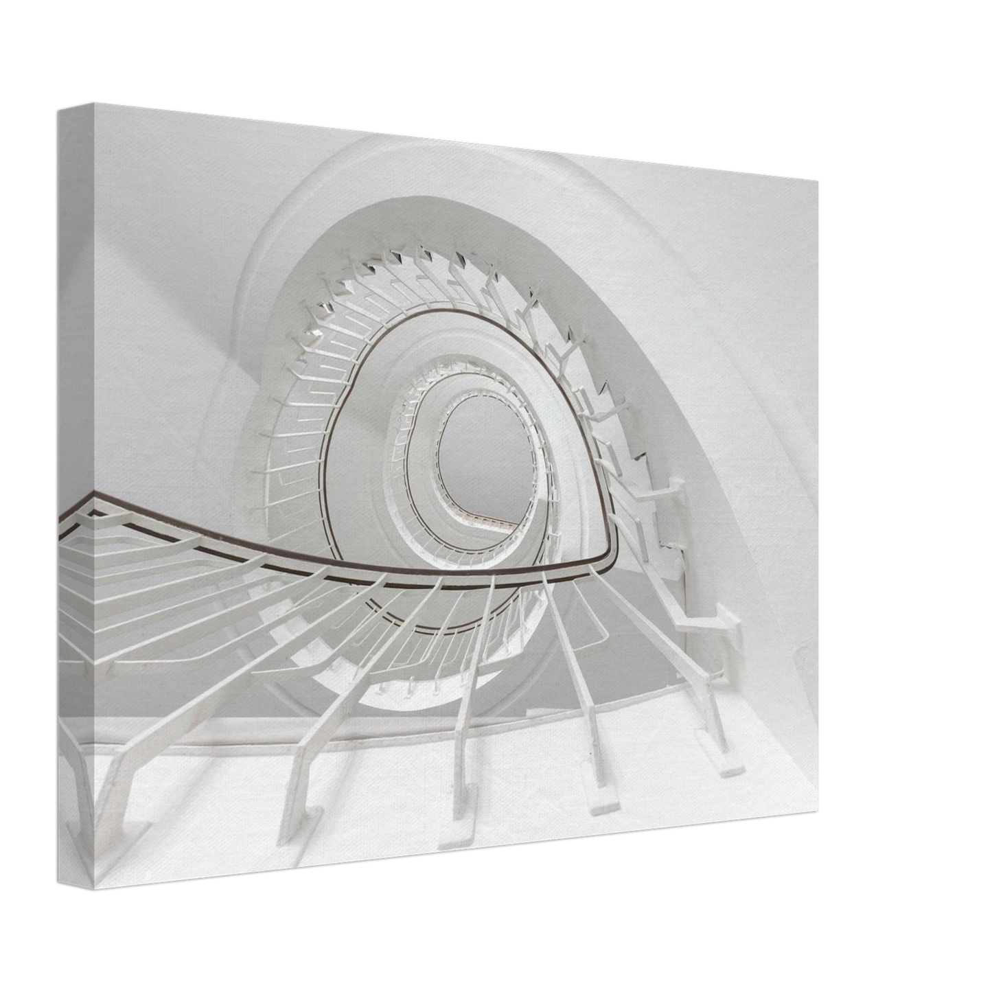 Wandbild minimalistisches spiral treppenhaus zeitlose eleganz fuer ihr zuhause