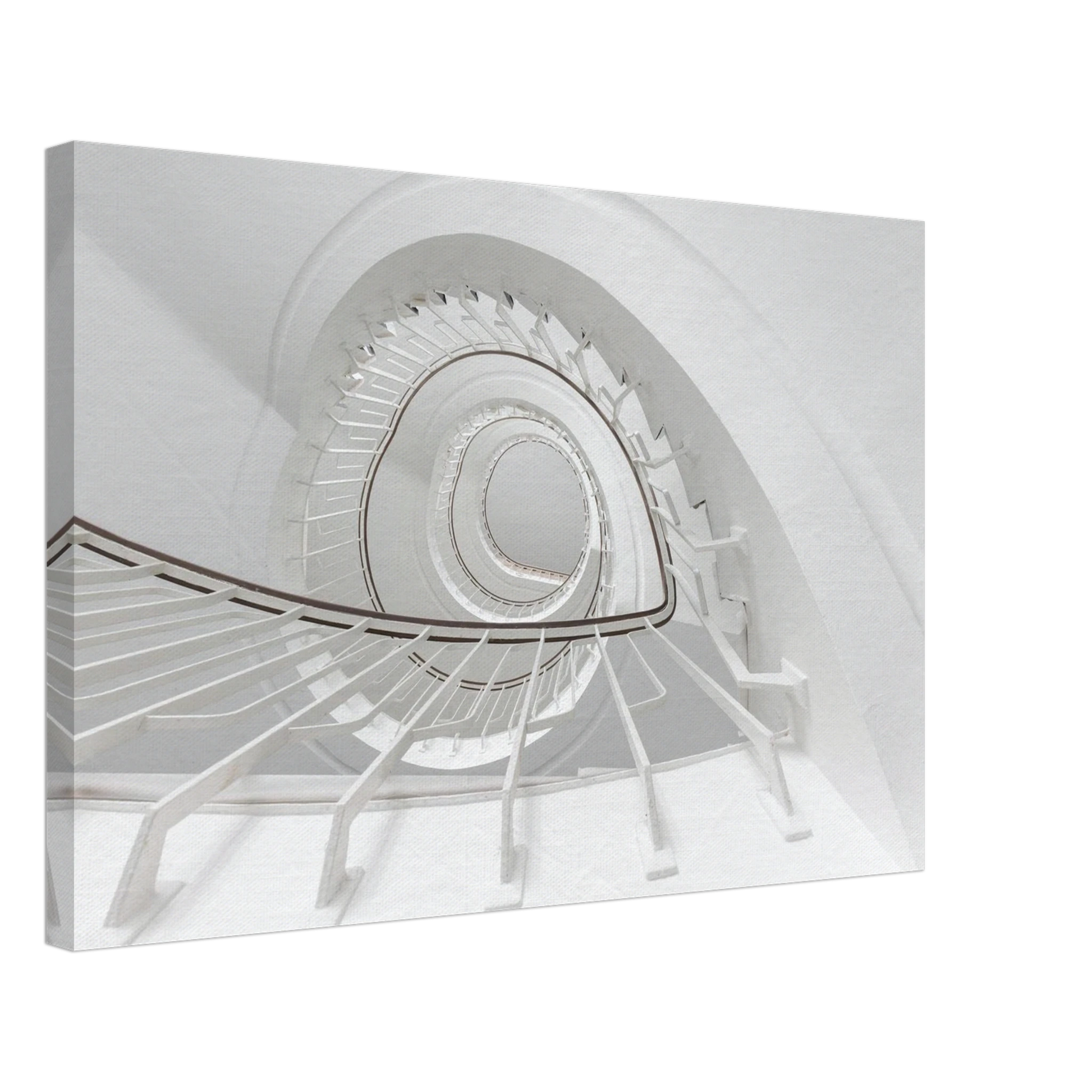 Wandbild minimalistisches spiral treppenhaus zeitlose eleganz fuer ihr zuhause