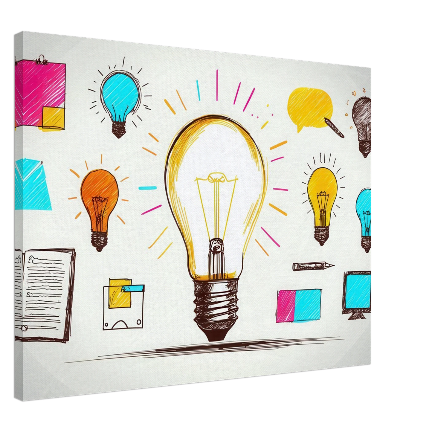 Wandbild pop art skizzen brillante ideen in lebendigen farben dein kreativer akzent fuer jeden raum