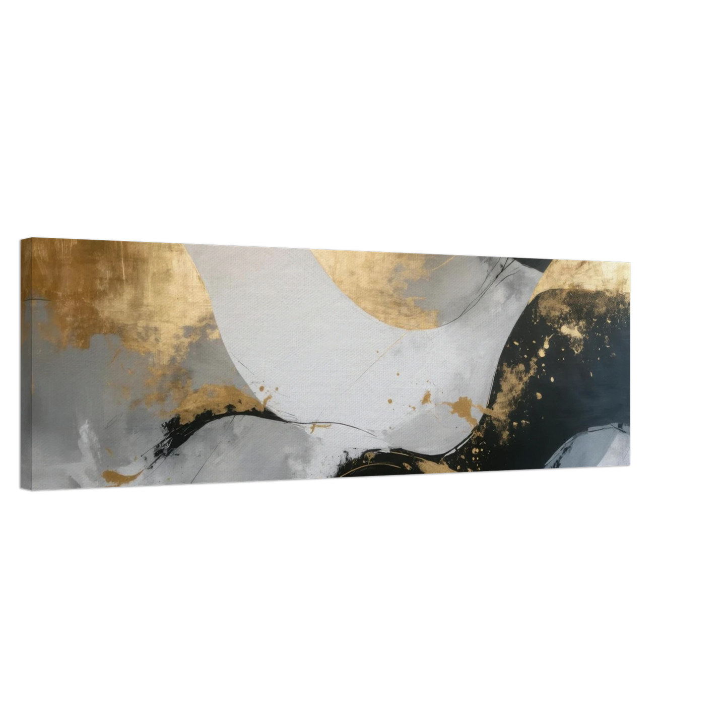 Wandbild goldene abstraktion elegante kunst fuer ihr zuhause in ihrer wunschgroesse