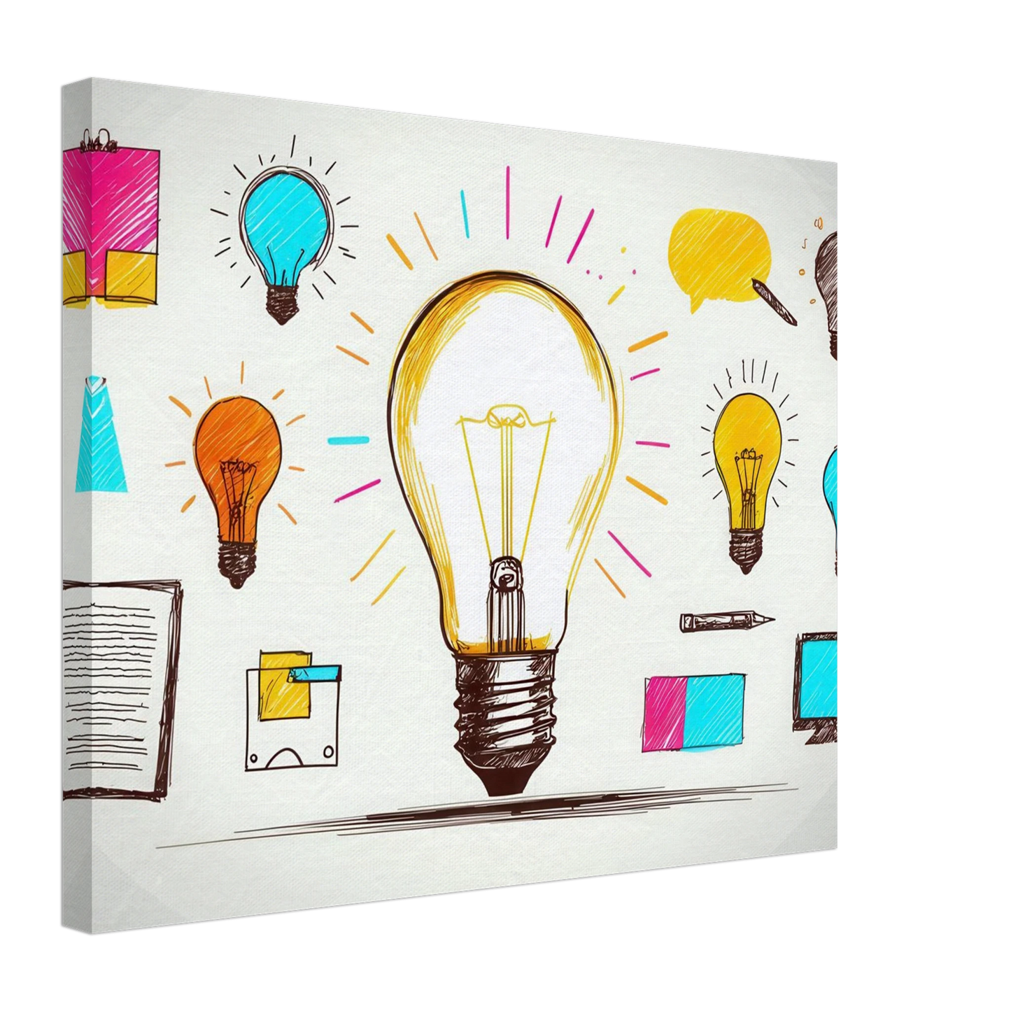 Wandbild pop art skizzen brillante ideen in lebendigen farben dein kreativer akzent fuer jeden raum