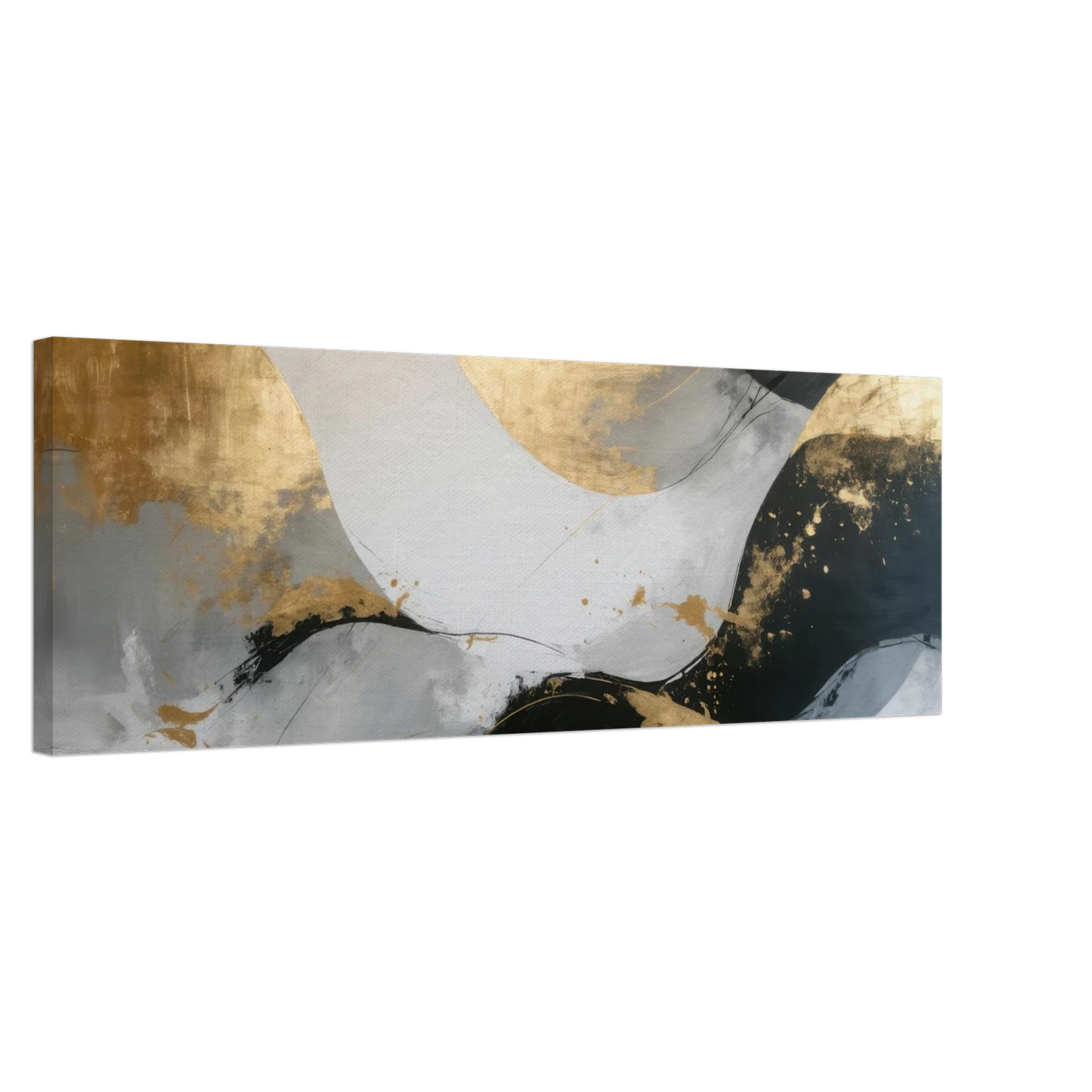 Wandbild goldene abstraktion elegante kunst fuer ihr zuhause in ihrer wunschgroesse