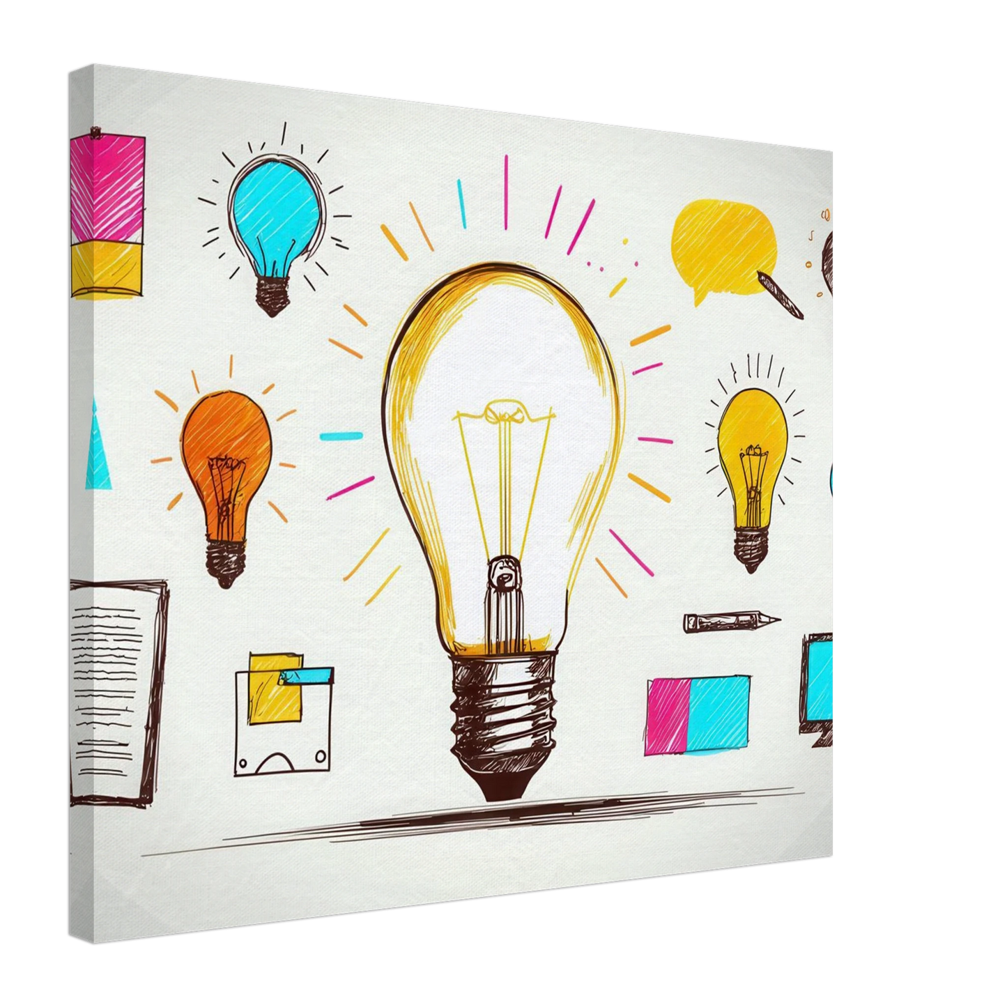 Wandbild pop art skizzen brillante ideen in lebendigen farben dein kreativer akzent fuer jeden raum