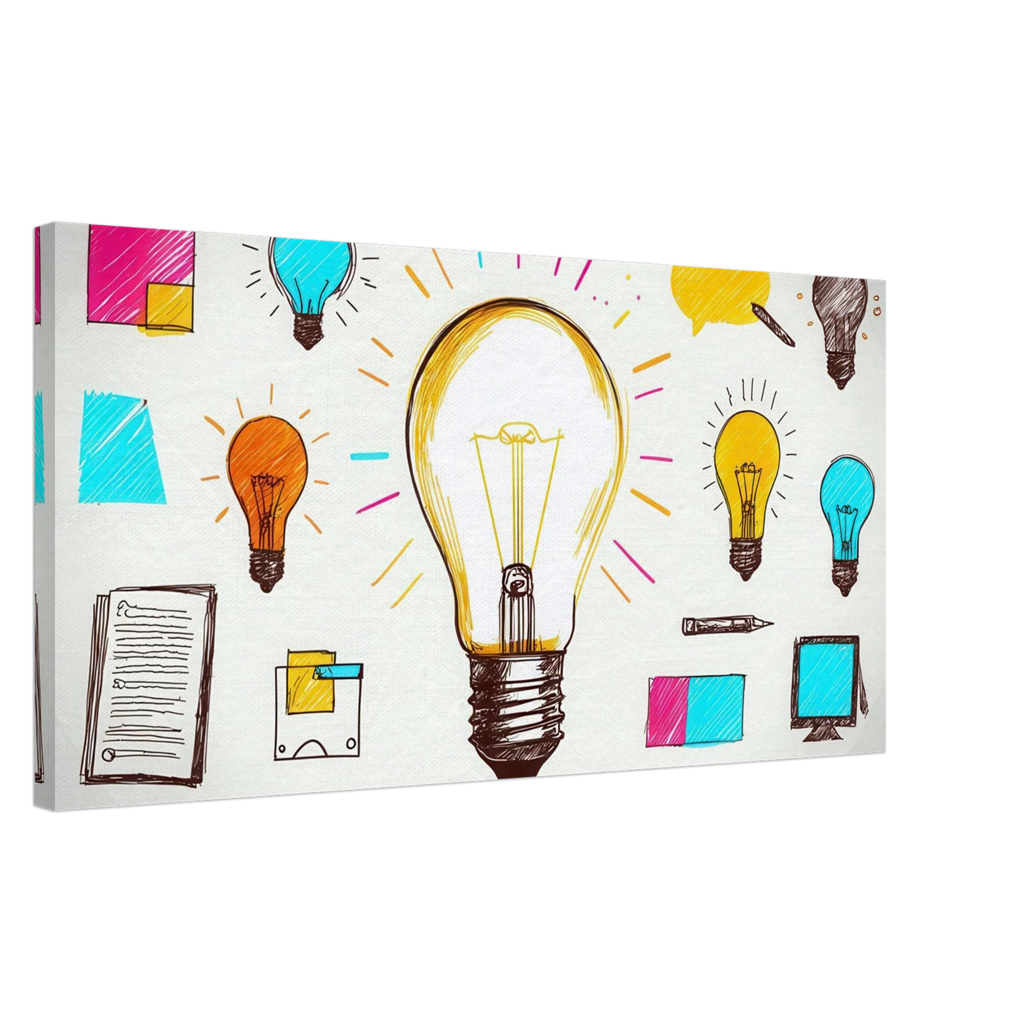 Wandbild pop art skizzen brillante ideen in lebendigen farben dein kreativer akzent fuer jeden raum