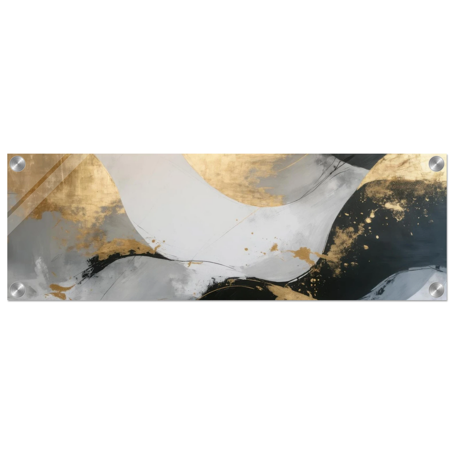 Wandbild goldene abstraktion elegante kunst fuer ihr zuhause in ihrer wunschgroesse