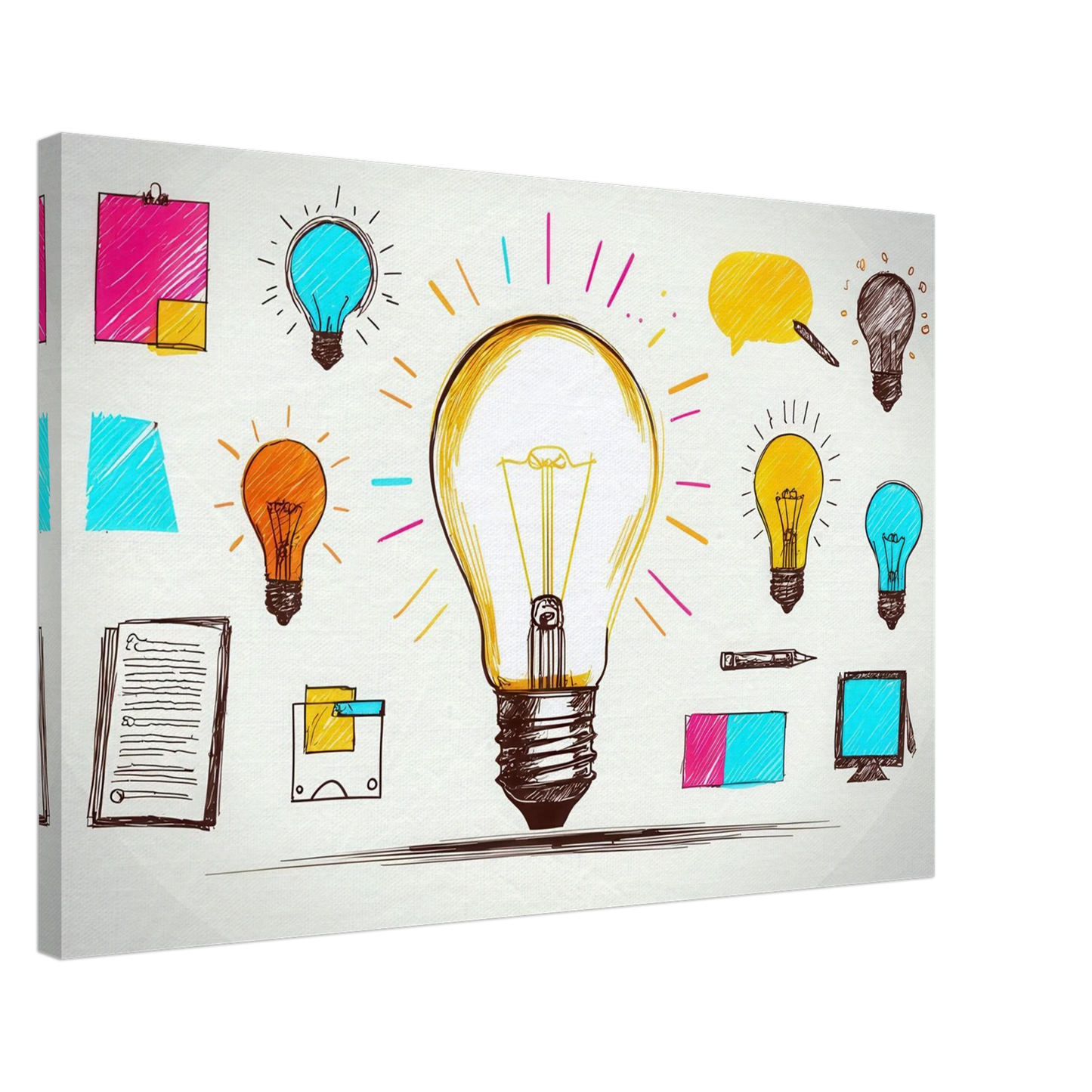 Wandbild pop art skizzen brillante ideen in lebendigen farben dein kreativer akzent fuer jeden raum