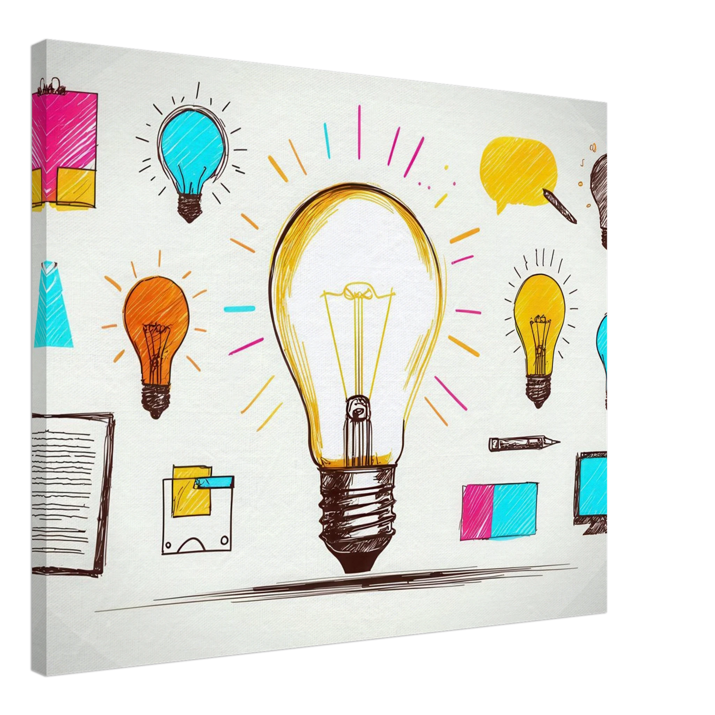 Wandbild pop art skizzen brillante ideen in lebendigen farben dein kreativer akzent fuer jeden raum