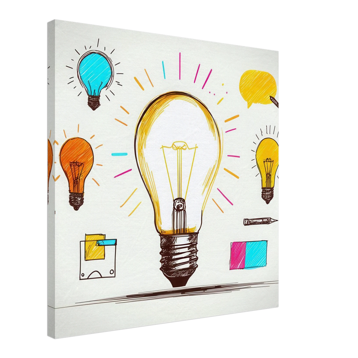 Wandbild pop art skizzen brillante ideen in lebendigen farben dein kreativer akzent fuer jeden raum