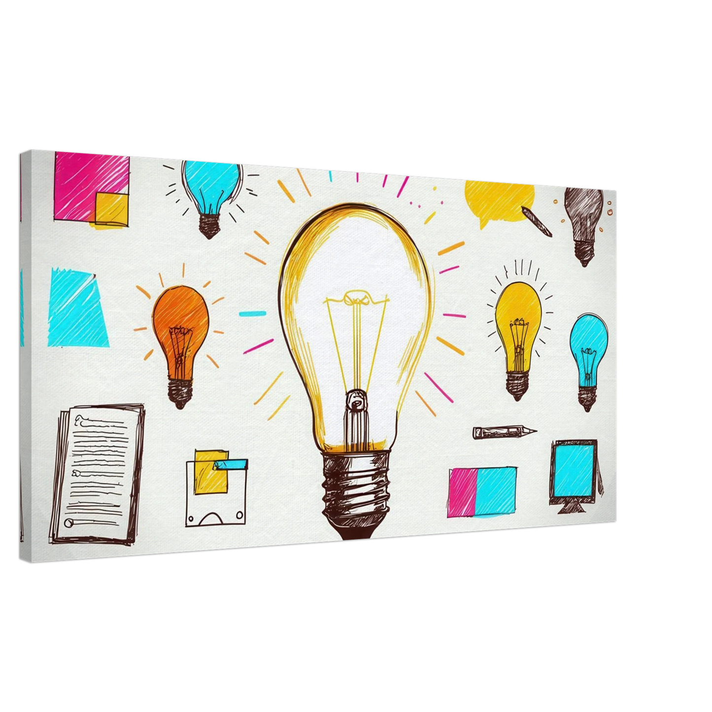 Wandbild pop art skizzen brillante ideen in lebendigen farben dein kreativer akzent fuer jeden raum